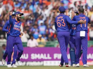 भारतद्वारा न्यूजिल्याण्डलाई ८ विकेटले पराजित गर्दै सिरिजमा २–० ले अग्रता