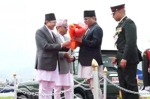 प्रधानमन्त्री पुष्पकमल दाहाल स्वदेश फिर्ता