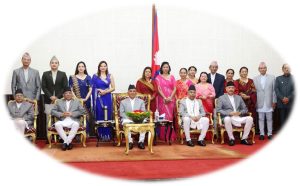 राष्ट्रपतिले नवनियुक्त प्रधानन्यायाधीश श्रेष्ठलाई गराए सपथ ग्रहण