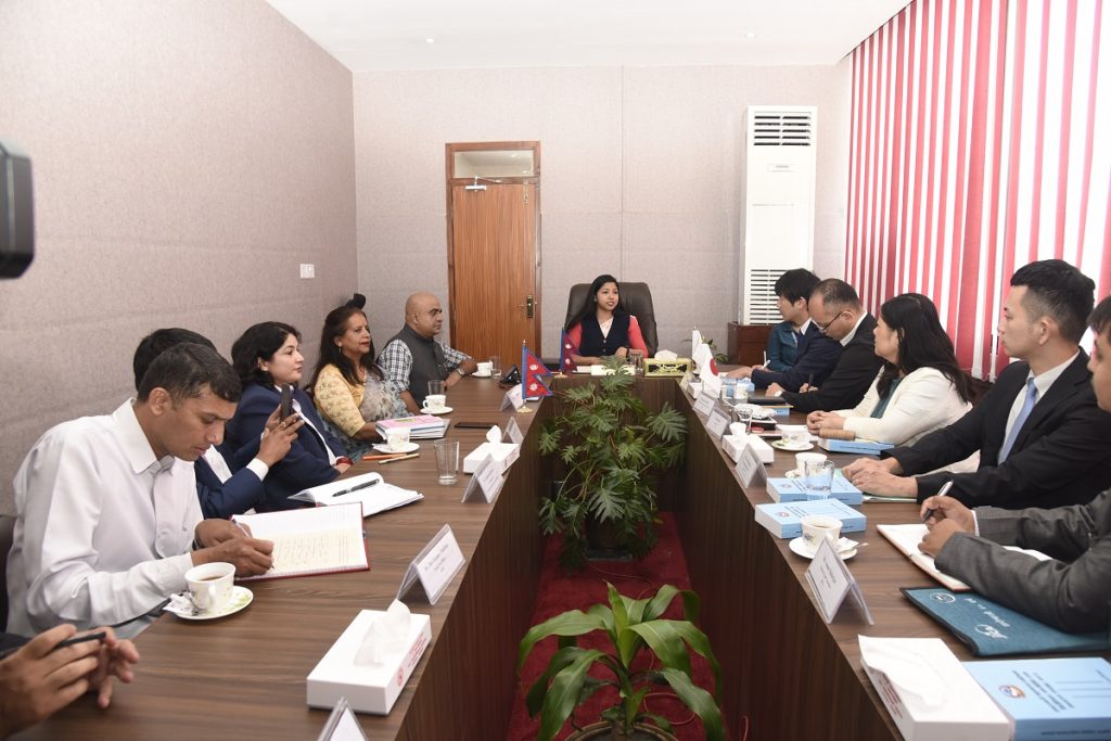 काठमाडौँ महानगरपालिका न्यायिक समितिसँग जापानका न्यायिक प्रतिनिधि मण्डलको अन्तरक्रिया 