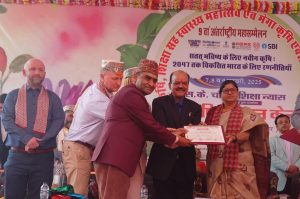 पत्रकार भण्डारीलाई भारतमा सम्मान