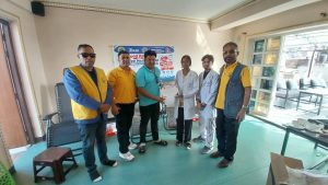 Lions Club of Nepal Journalist को आयोजनामा रक्तदानसहित निःशुल्क स्वास्थ्य शिविर सम्पन्न