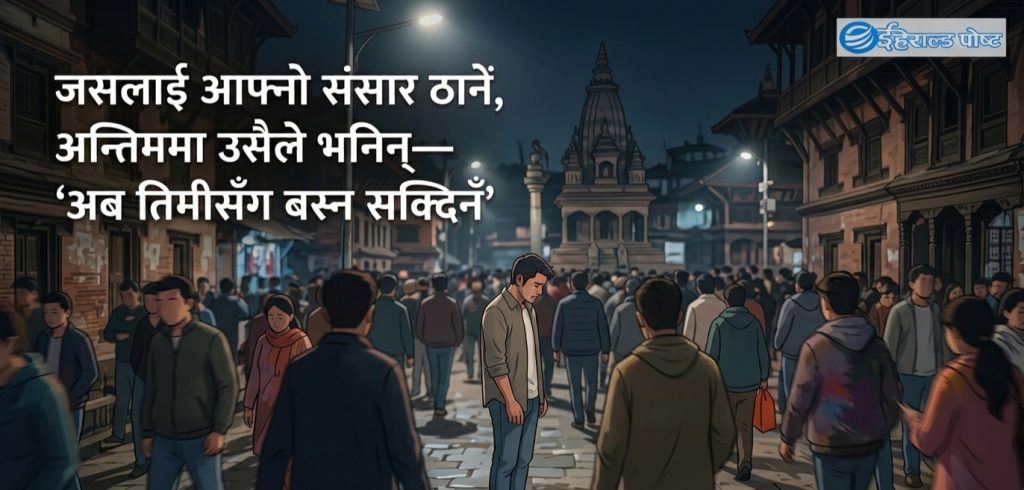 जसलाई आफ्नो संसार ठानेँ, अन्तिममा उसैले भनिन्—‘अब तिमीसँग बस्न सक्दिनँ’