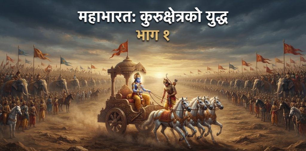 भगवद्गीता Part 1 : जब युद्धभूमिमा अर्जुनको हातबाट गाण्डीव खस्यो