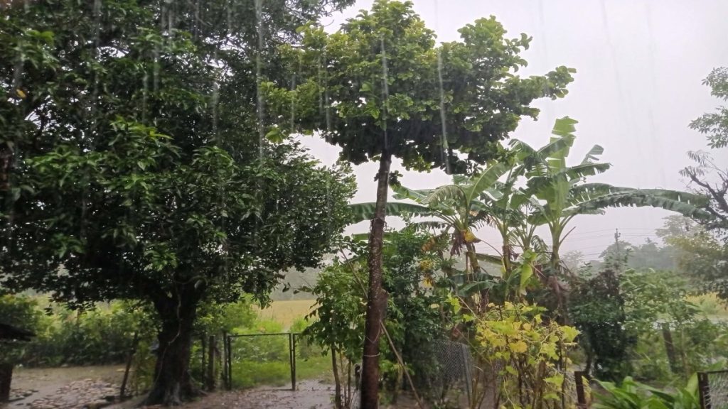 गण्डकी र कर्णालीमा हावाहुरीसहित भारी वर्षा